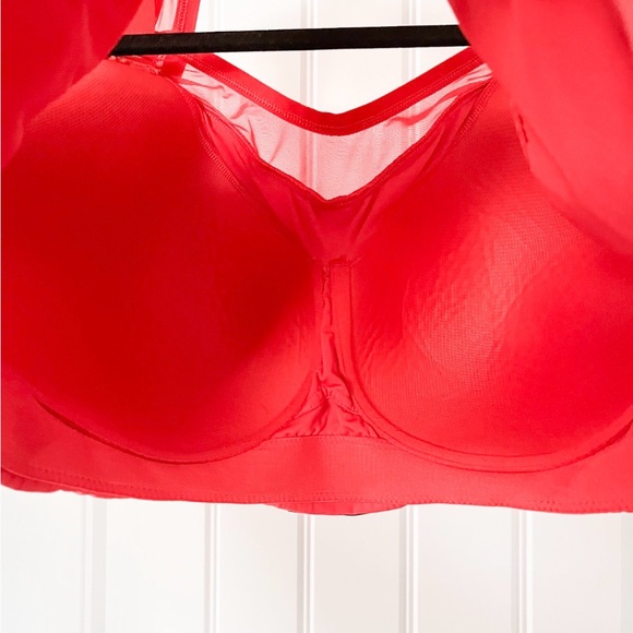 Savage X Fenty Women’s Breakthru High-Impact Sports Bra Size 44DD Orange Red - Picture 6 of 6